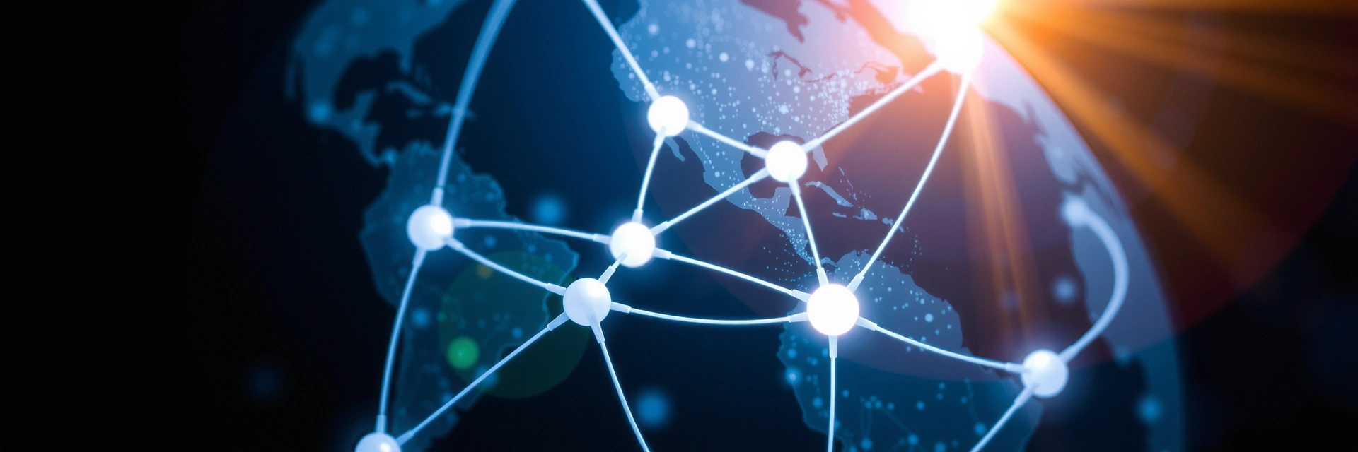 Abstract image representing communication and connection